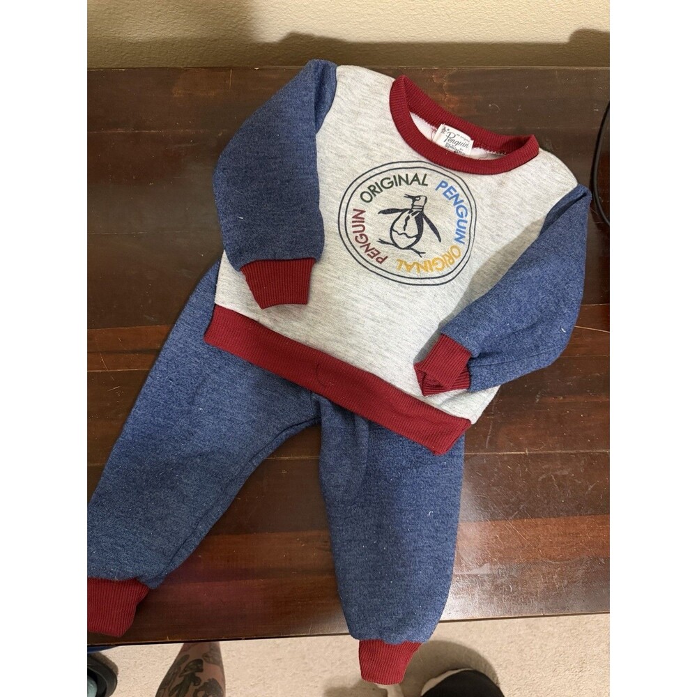 Baby An Original Penguin By Munsingwear Boys Sweatshirt & Sweatpant Set Size 18M